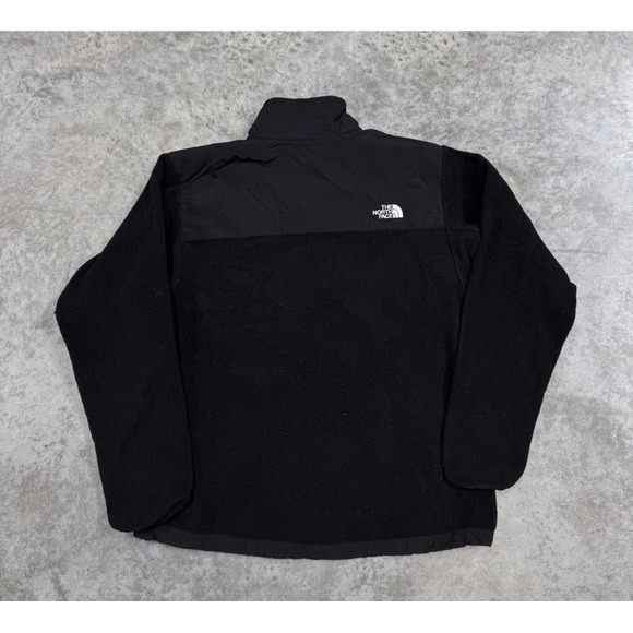 The North Face Jacket Mens Large Black Denali Fleece Full Zip Outdoor Hiking - Picture 6 of 16